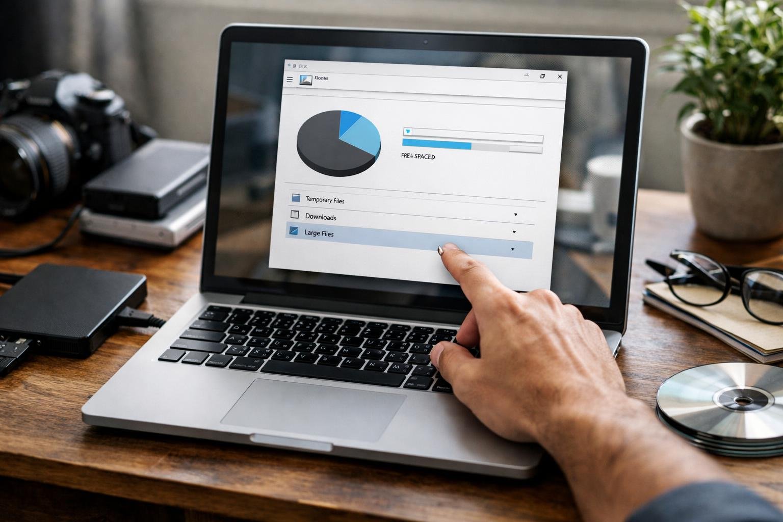 Cómo liberar espacio en tu disco duro sin borrar archivos importantes