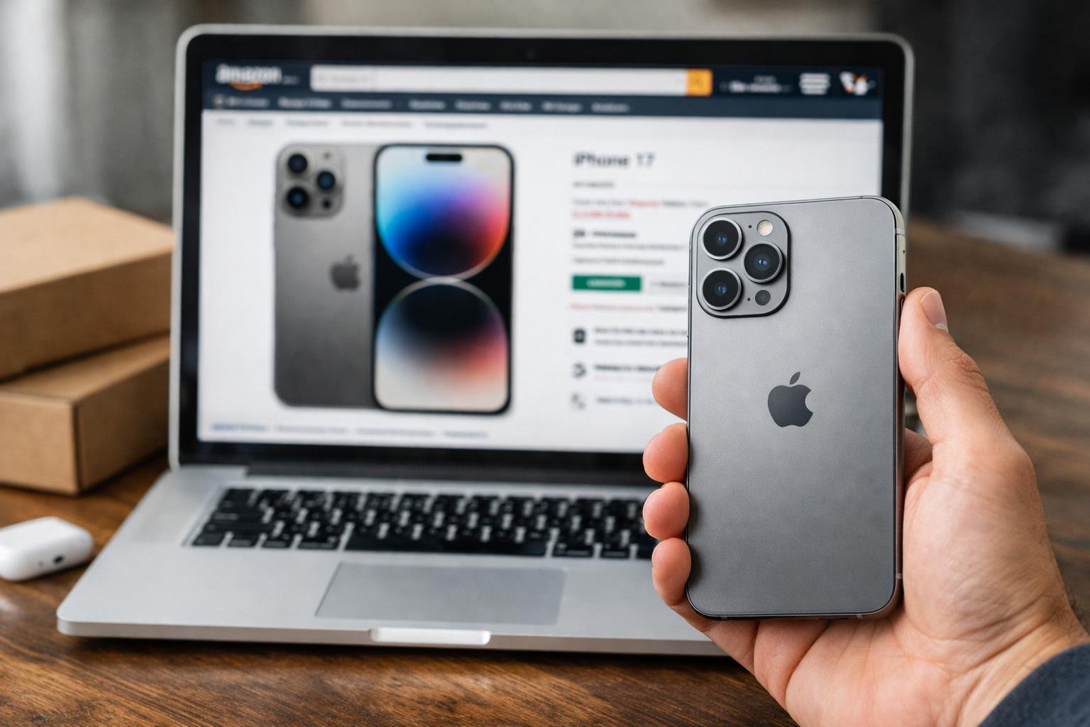 El iPhone 17 baja de los 800 euros por primera vez en Amazon España