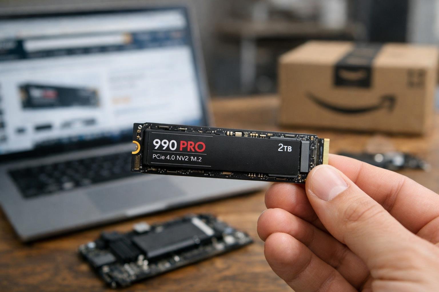 El SSD Samsung 990 Pro de 2 TB baja a 149 euros en Amazon y marca su mejor precio del año