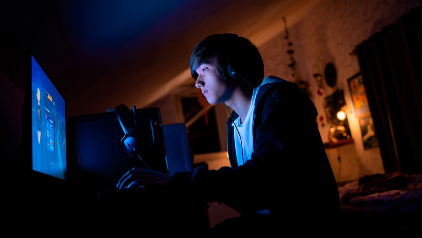 Este hábito que millones de gamers tienen cada noche daña silenciosamente la vista sin que nadie lo note