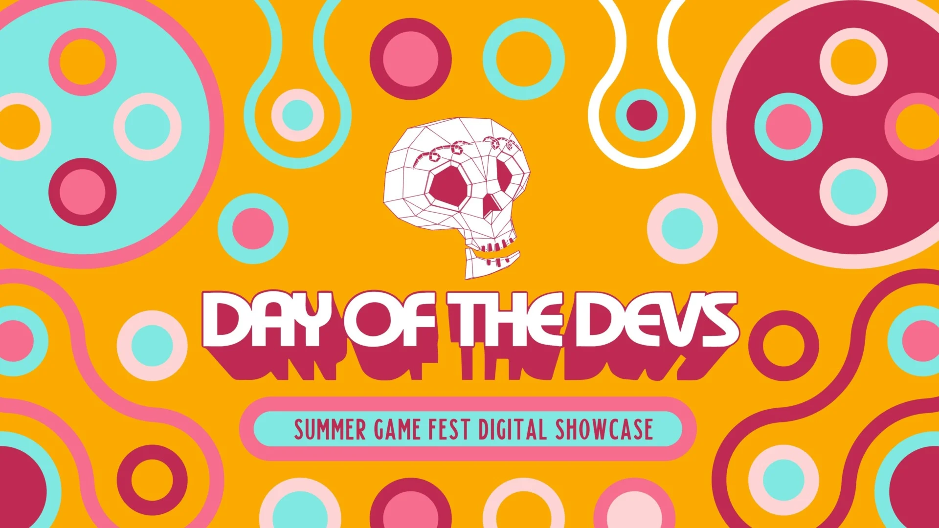 A colorful background displays "Day of the Devs."