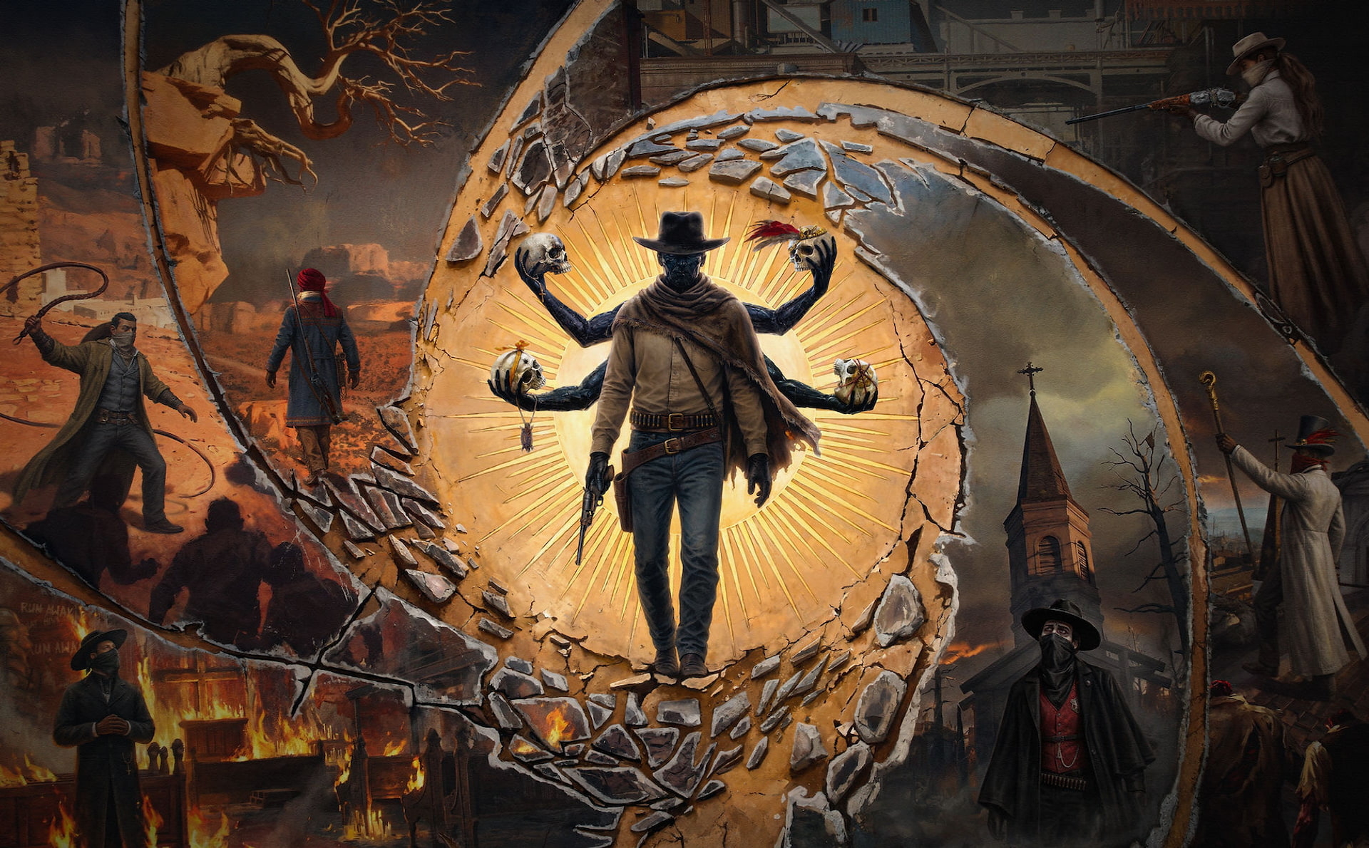 Guns of Eschaton: el soul-like para vaqueros saca las armas en su tráiler de juego