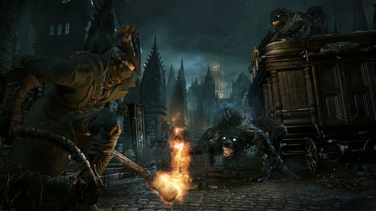 Creepy stuff happens in the world of Bloodborne. 